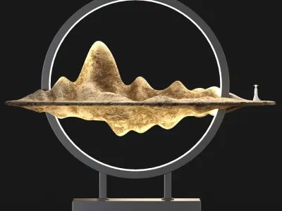 sculpture  set  3D Model Collection