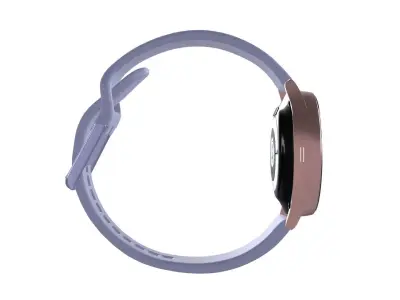 Samsung Galaxy Watch Active 2 - Aluminium Rose Gold Low-poly 3D model