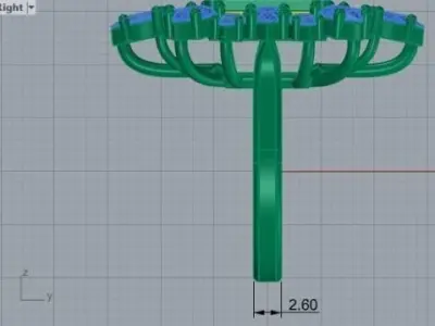 diamond ring 135 3D print model