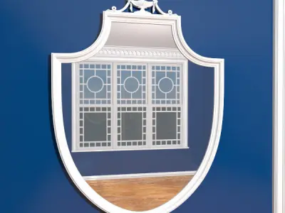 Antique Mirror 3D model