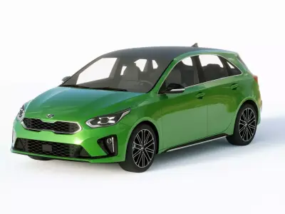 Kia Ceed GT 2019 3D model