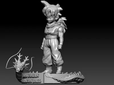 Son Gohan 3D model