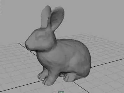 Rabbit Low-poly 3D model