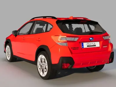 Subaru Crosstrek 3d Vehicle Model 3D model