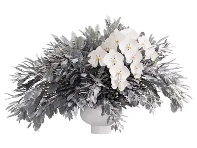 Flower In Vase  43 3D model