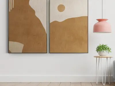 Photo Frame 117 Low-poly 3D model