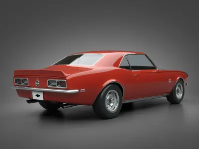 1968 Chevrolet Camaro SS 3D model