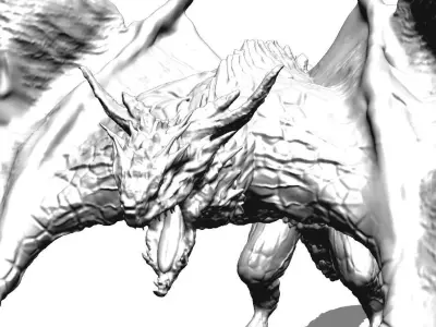 Dragon 3D model