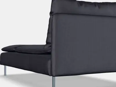 SODERHAMN Lounge chair 3 3D model