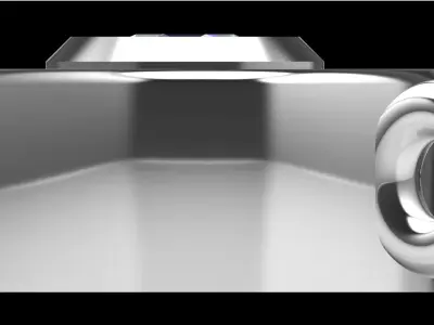 Messika Necklace Uno Pave 3D print model