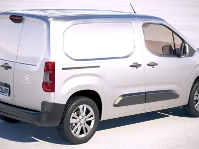 Peugeot Partner 2019 3D model