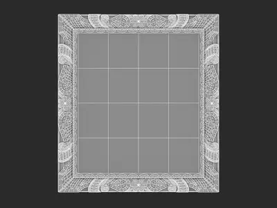  12 Classic Frames Collection 3D model