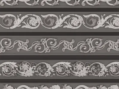 Trim Ornament 133 3D model