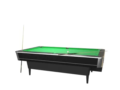 Pool table  3D model