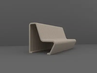 bench Free 3D model purchase