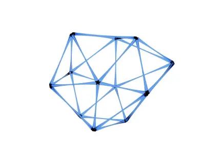 Straching Object Using MoGraph Animation Low-poly 3D model