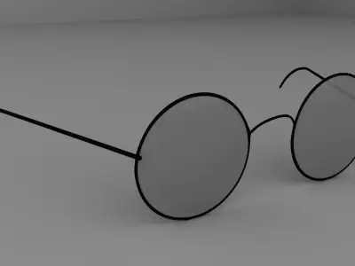 Spectales harry potter glasses 3D model
