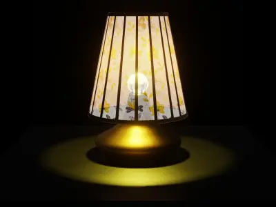 TABLE LAMP 3D model 7