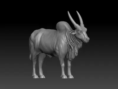 Indian Bull 3D model