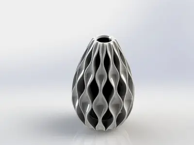 Modern Vase Model A 3D model