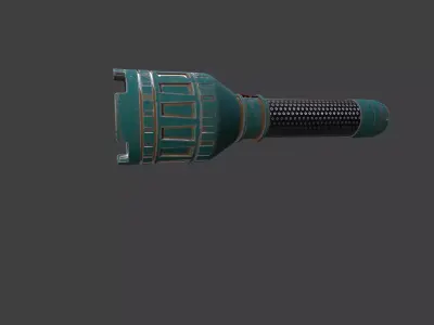 Hand Light Low Poly Game Model  PBR Textured Low-poly 3D model