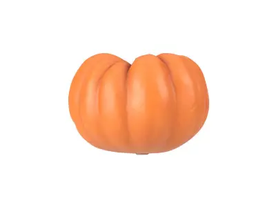 Photorealistic Mandarin Pumpkin 3D Scan 1 3D model