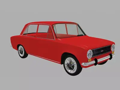 Murat 124 - Fiat 124 3D model