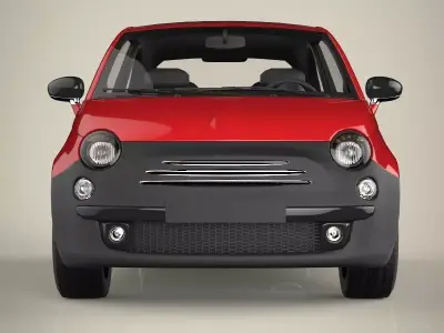 Mini car 3D model purchase