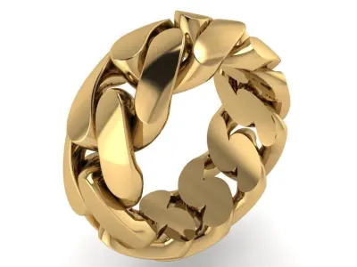 Cumin Chain Ring 2516 3D print model