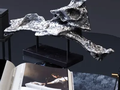 Cattelan Italia Coffee Tables Set 01 Low-poly 3D model