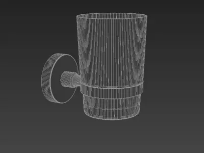 Begonia Brush 3D model