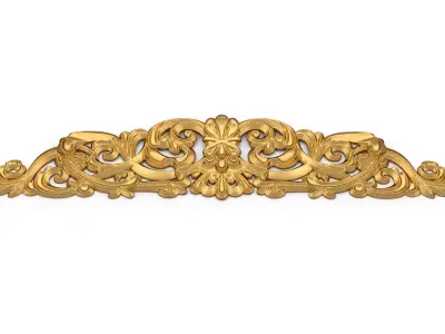 carved classic decorative ornament cnc 3d printing stl 51 3D print model