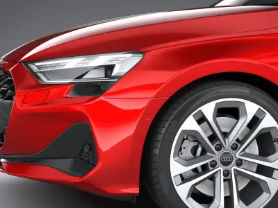Audi A3 Sedan 2025 3D model