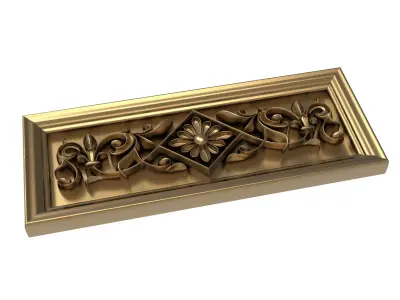  decorative pattern ready for 3D printing 3D model 278