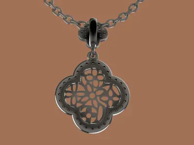 Van Cleef Pendant  3D print model