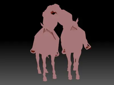 Cowboy 3D print model