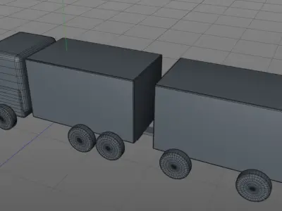 truck big Free 3D model