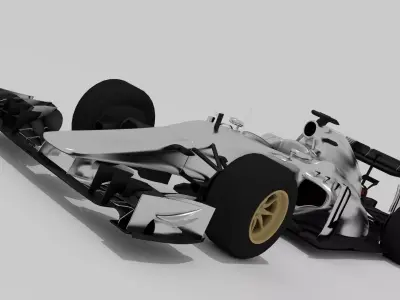 Formula One Car 1 3D model