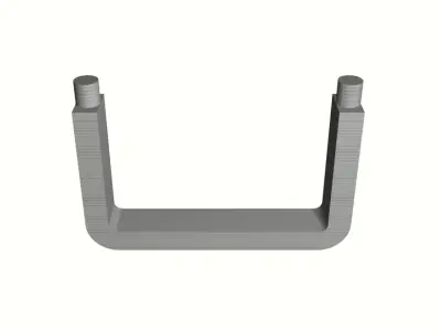 HO Mt Vernon Car Manufacturing 41 6 All Steel Modified Gondola 3D print model