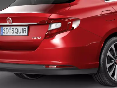 Fiat Tipo 2016 3D model