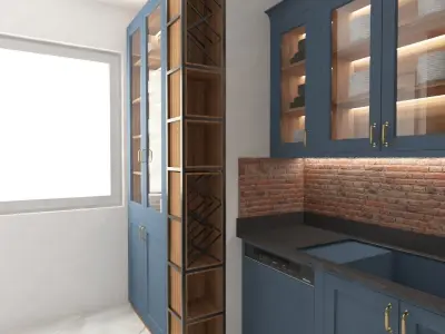 Kitchen Cupboard 3D model