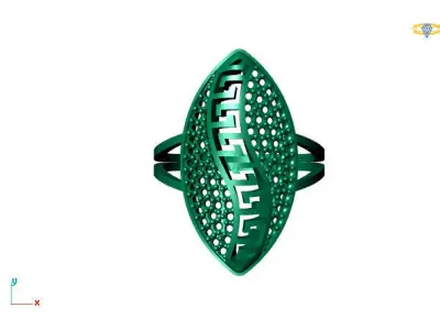 Women Ring STL Womens Ring 3d models 3D print model 3D print model 9