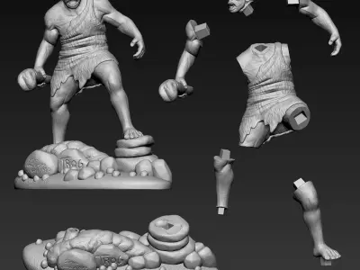 Simba - collectible 3D print model