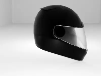 helmet Low-poly 3D model