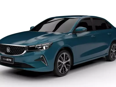 proton s70 2023 3D model