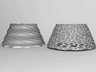 Vase Voronoi 55 3D print model