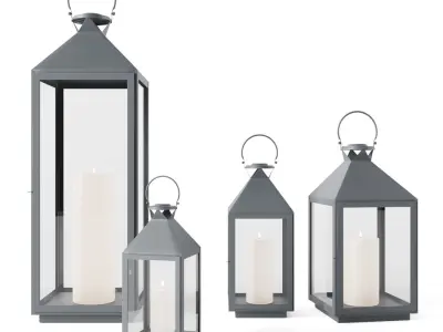 Rh CARDIFF LANTERN 3D model