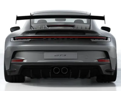 Porsche GT3 3D model