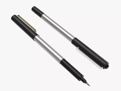 Roller ball pen 3D model