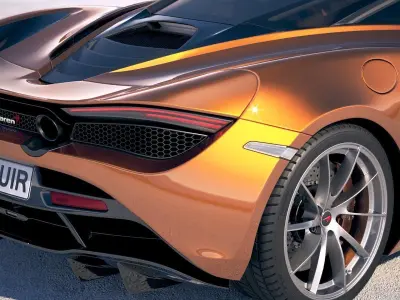 McLaren 720S 2018 3D model